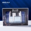 Cross-border brand men's Blue Allure Perfume set, light and long-lasting aftershave Cream, high-end gift box, wholesale for export Application Scenario